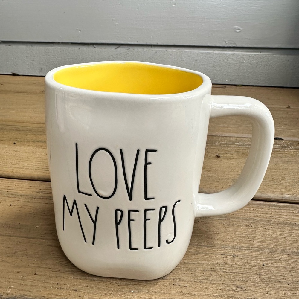 Rae Dunn "Love My Peeps" Mug